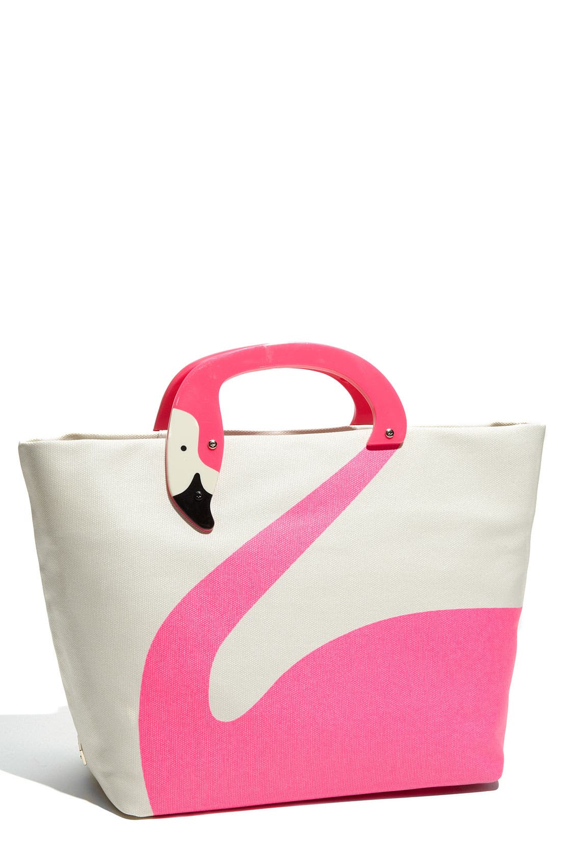 'tropica jezibel' tote, Main, color, CREAM