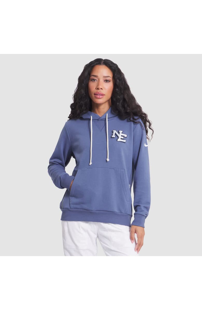 Nike Women's Nike Storm Blue New England Patriots 2025 Rivalries Collection Standard Issue Sideline Dri-FIT Hoodie, Main, color, 