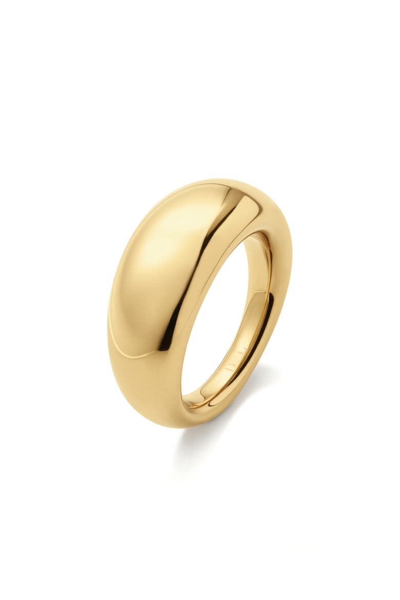 Chunky Dome Ring, Main, color, GOLD
