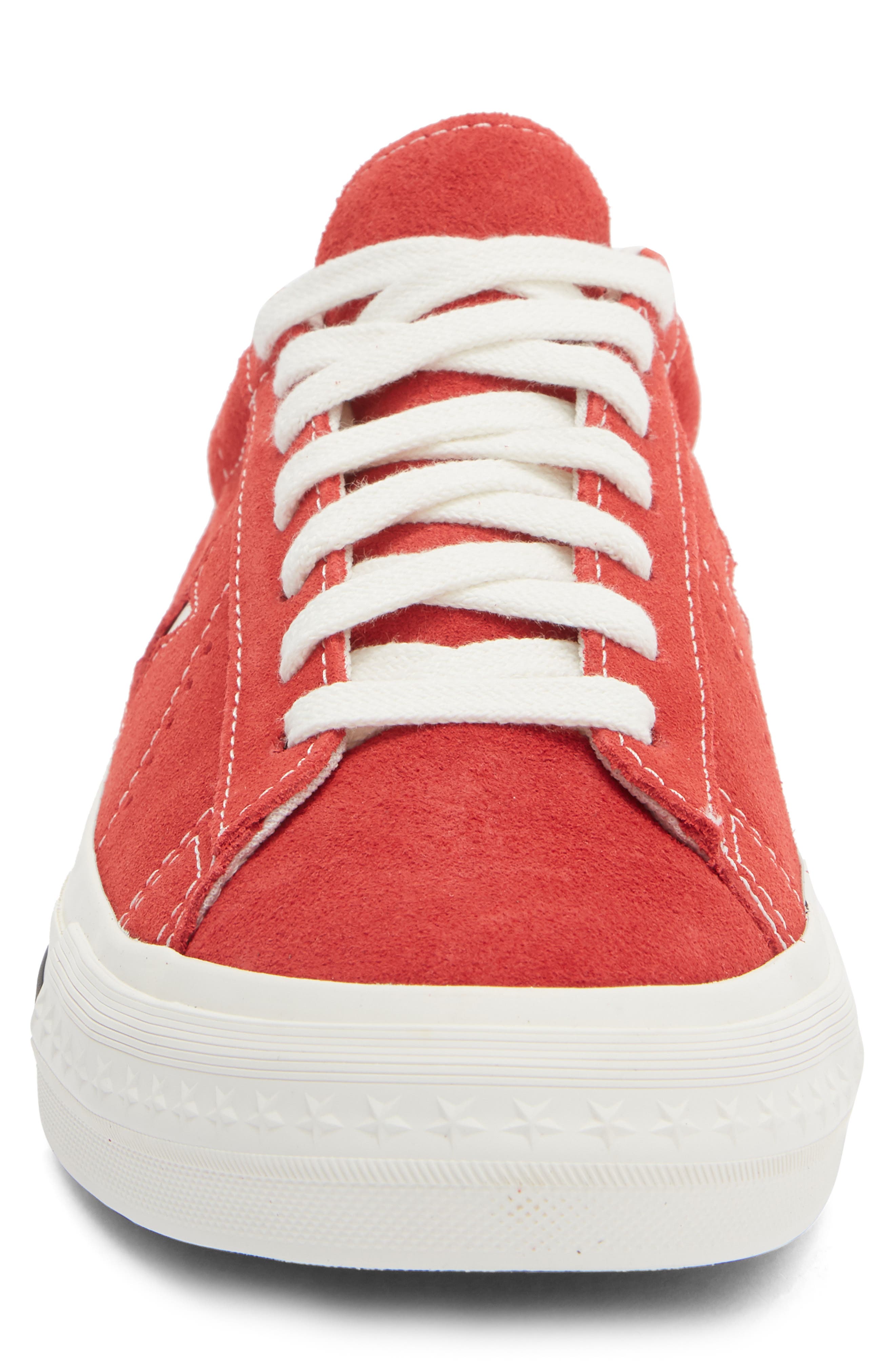 One Star 95 Sneaker, Alternate, color, RED/ VINTAGE WHITE