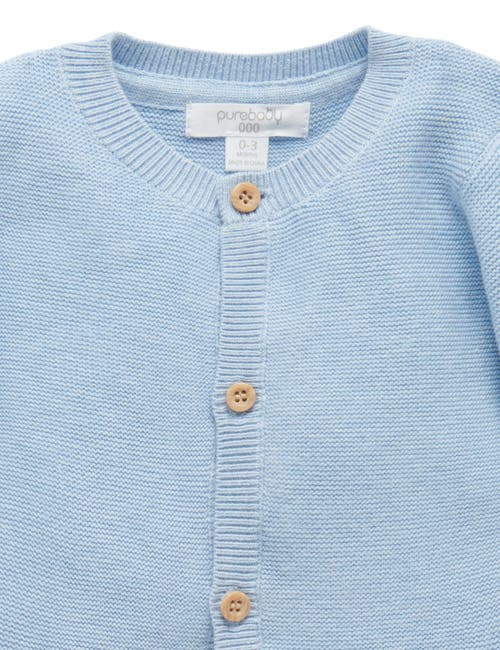Purebaby Textured Knit Cardigan
