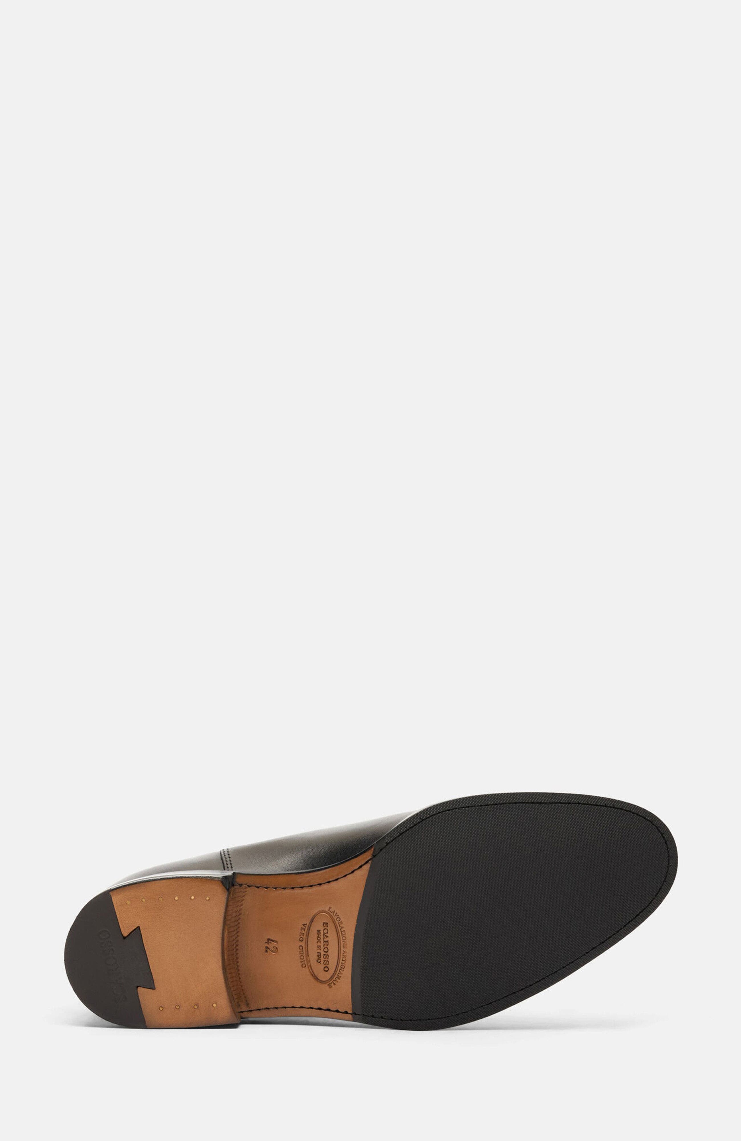 SCAROSSO Michelangelo Chelsea Boots, Alternate, color, Black Calf