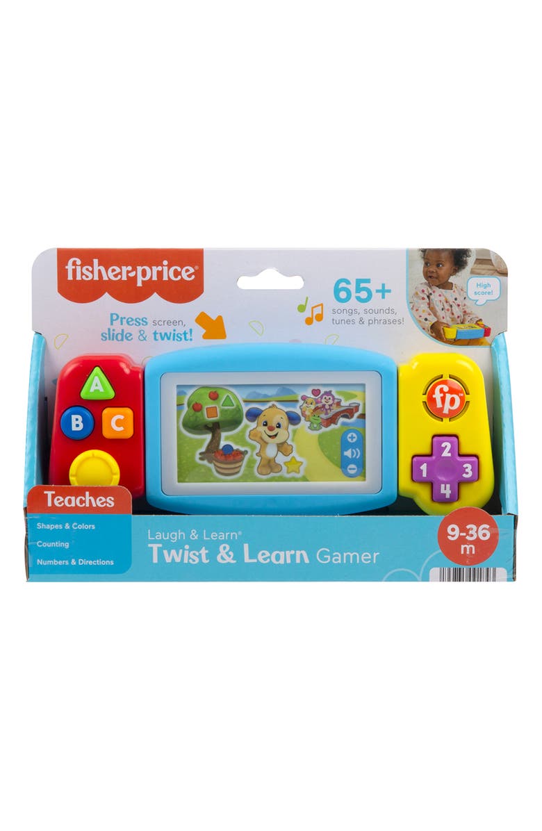 FISHER PRICE Twist & Learn Gamer Pretend Video Game Toy, Main, color, 