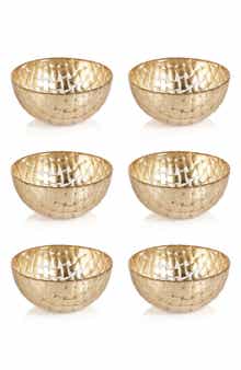 Zodax Braided Set of 6 Condiment Bowls