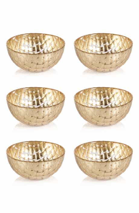 Zodax Braided Set of 6 Condiment Bowls