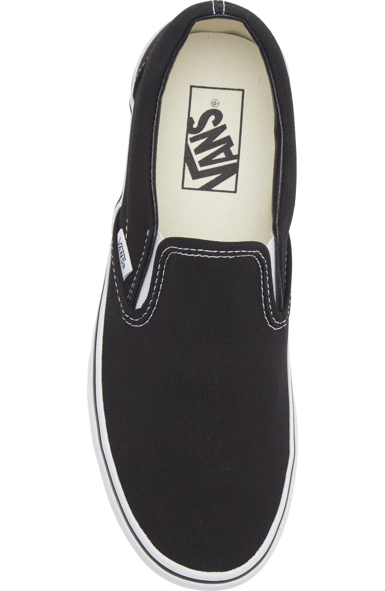Vans UA Classic Platform Slip-On, Alternate, color, Black True White