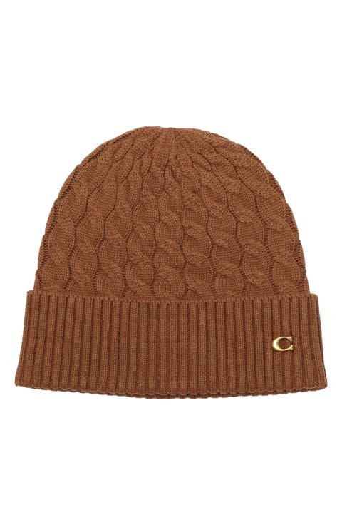 Cable Knit Cuff Beanie