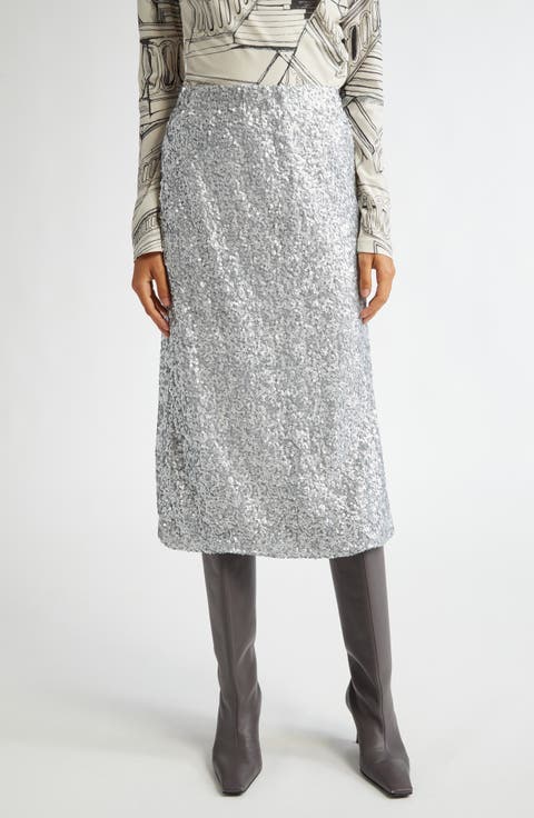Sequin Skirt