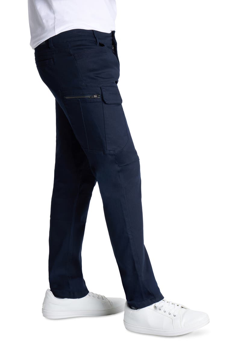 Slim Cargo Pants, Alternate, color, NAVY