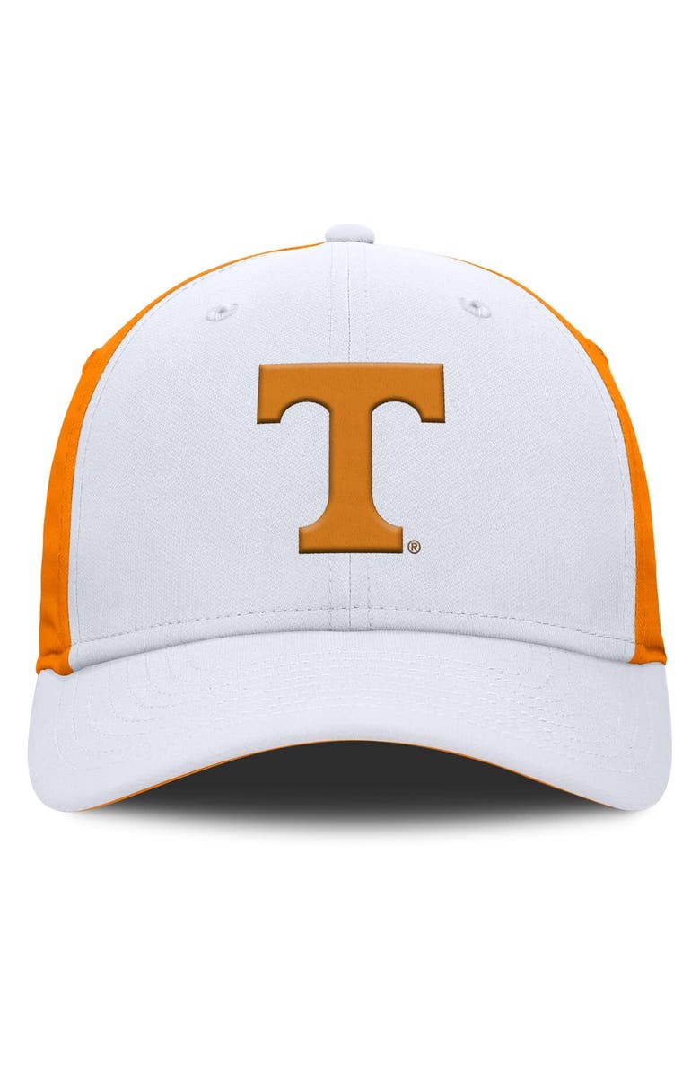 Nike Men's Nike White/Tennessee Orange Tennessee Volunteers 2025 Sideline Rise Local Performance Flex Hat, Alternate, color, White