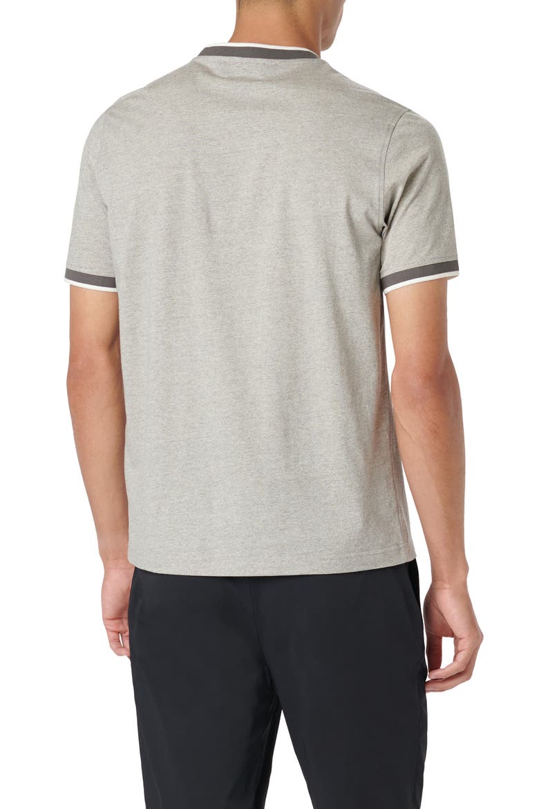 High V-Neck T-Shirt, Alternate, color, ASPHALT
