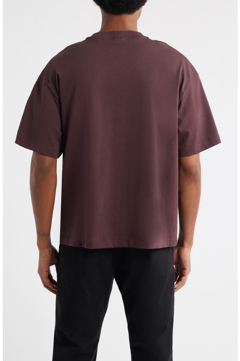 Dinkee Logo T-Shirt, Alternate, color, OPEN BROWN