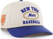 Stoney Clover Lane X '47 Men's '47 x Stoney Clover Lane Natural/Royal New York Mets Glitter Rope Hitch Adjustable Hat