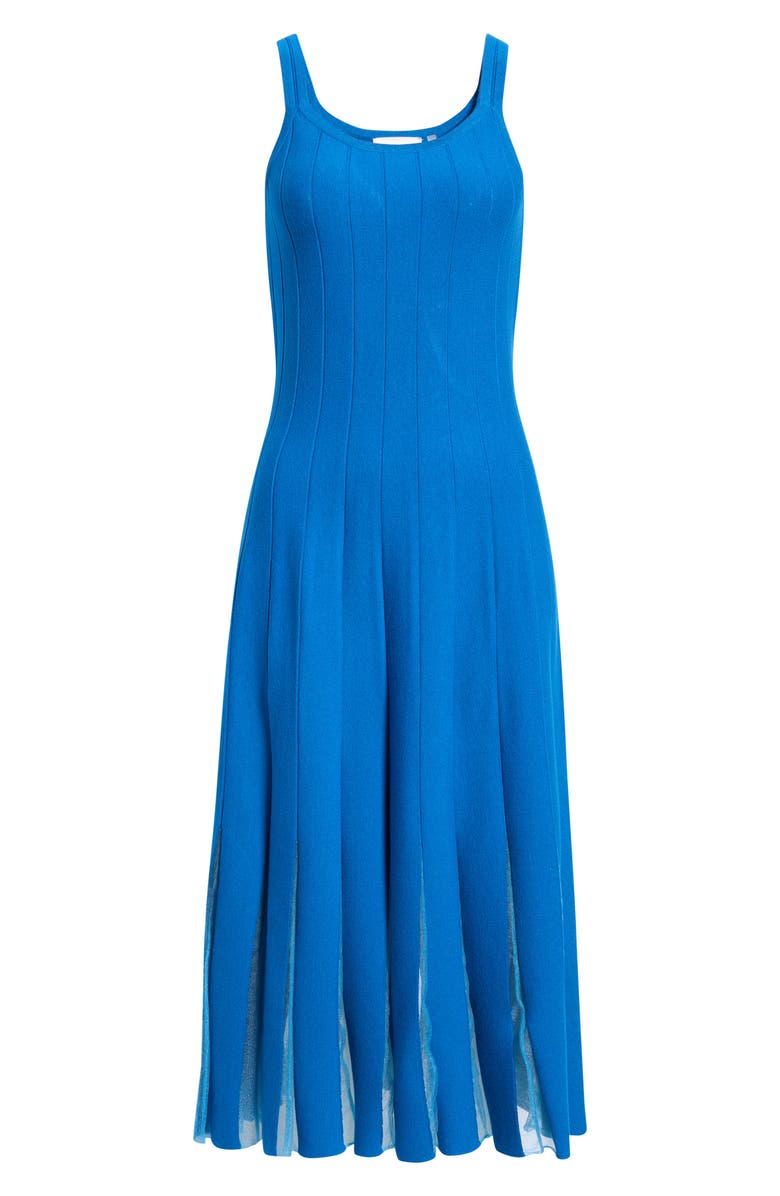 Elie Tahari The Raelynn Knit Dress, Main, color, Deep Blue