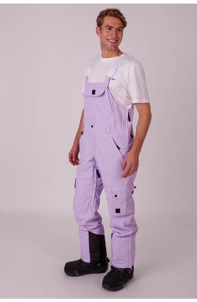 OOSC Yeh Man Bib Pant - Lavender, Alternate, color, Lavender