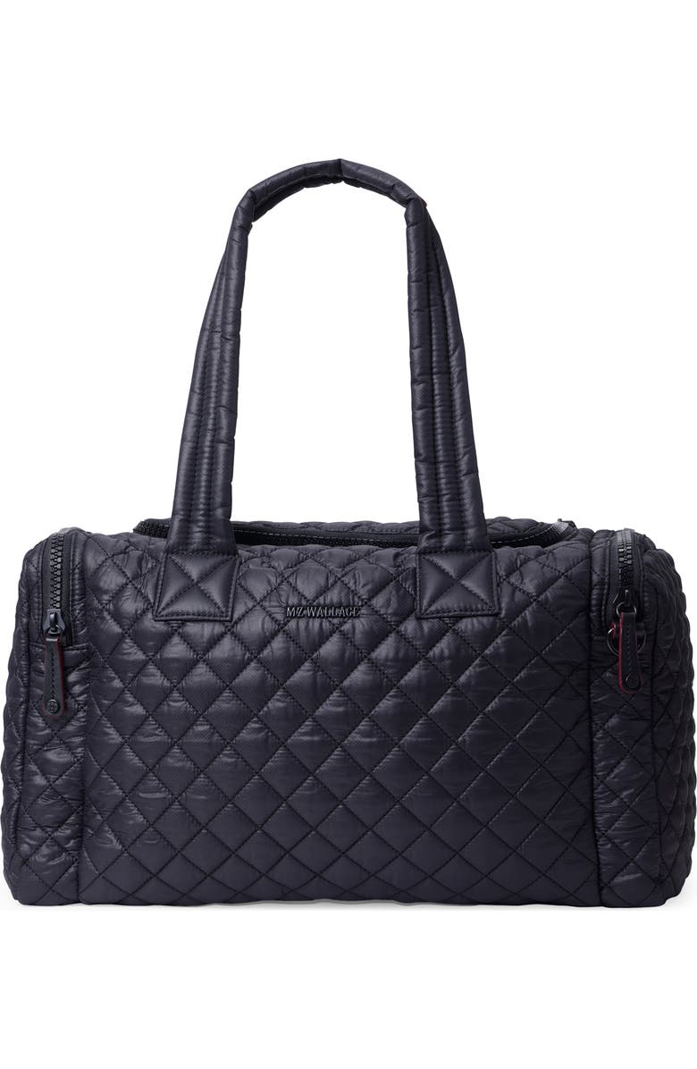 MZ Wallace Medium Metro Team Quilted Nylon Duffle Bag, Main, color,