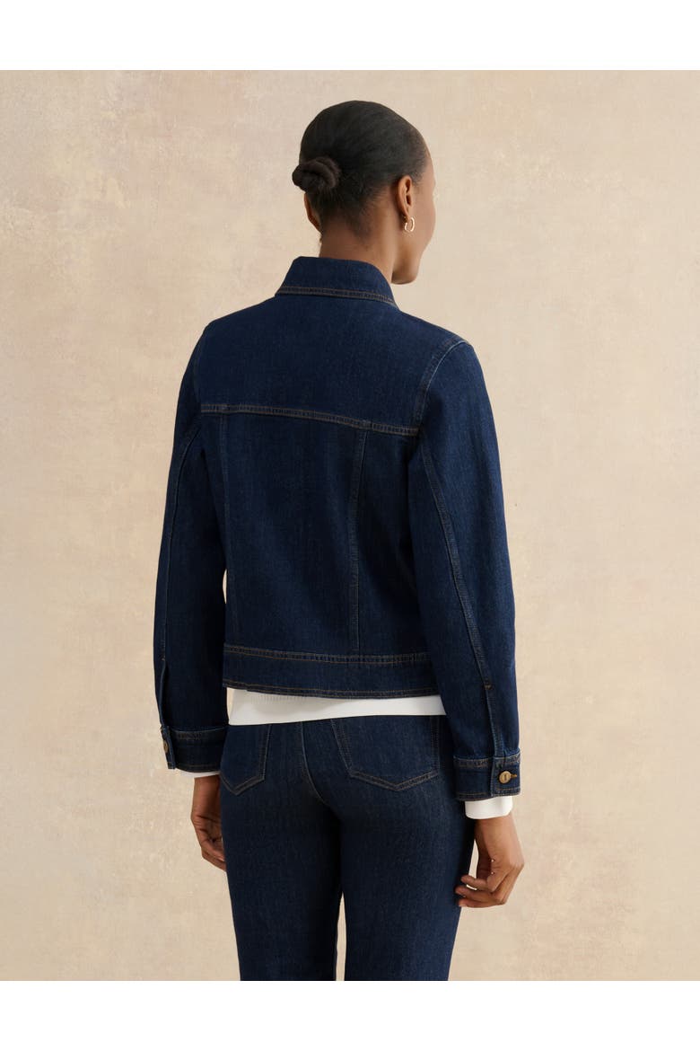 Vivienne Denim Jacket, Alternate, color, Indigo
