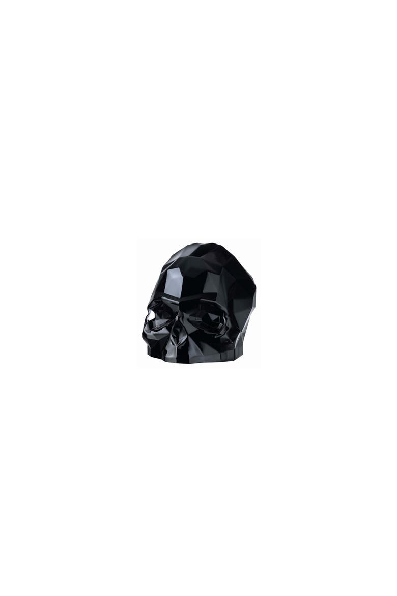 Memento Mori Faceted Skull S, Main, color, Black