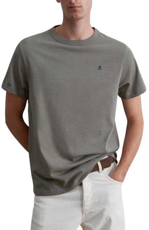 Skull Contrast T-shirt