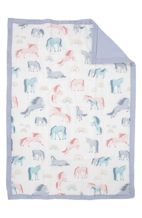 Cotton Muslin Toddler Comforter
