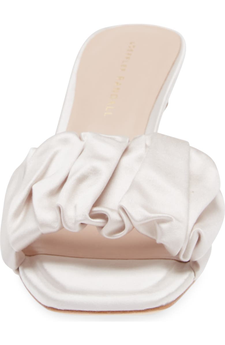 Loeffler Randall Gathered Band Kitten Heel Sandal, Alternate, color,