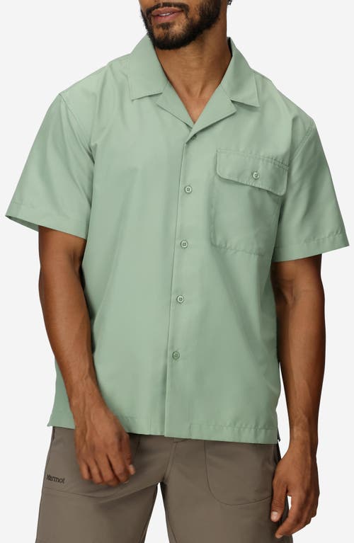 Marmot AirExchange SolarShield UPF Camp Shirt in Agate Green  product