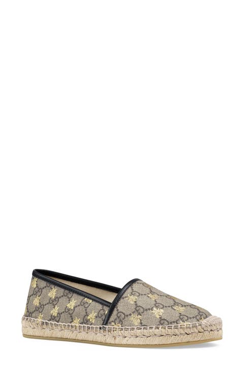 Logo Espadrille Flat