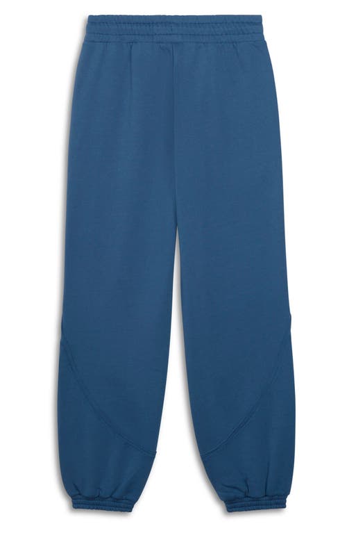 Puma Essential Double Up Joggers In Purple
