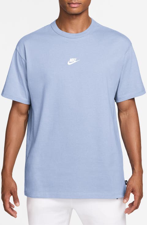 Sportswear Embroidered Swoosh Cotton T-Shirt