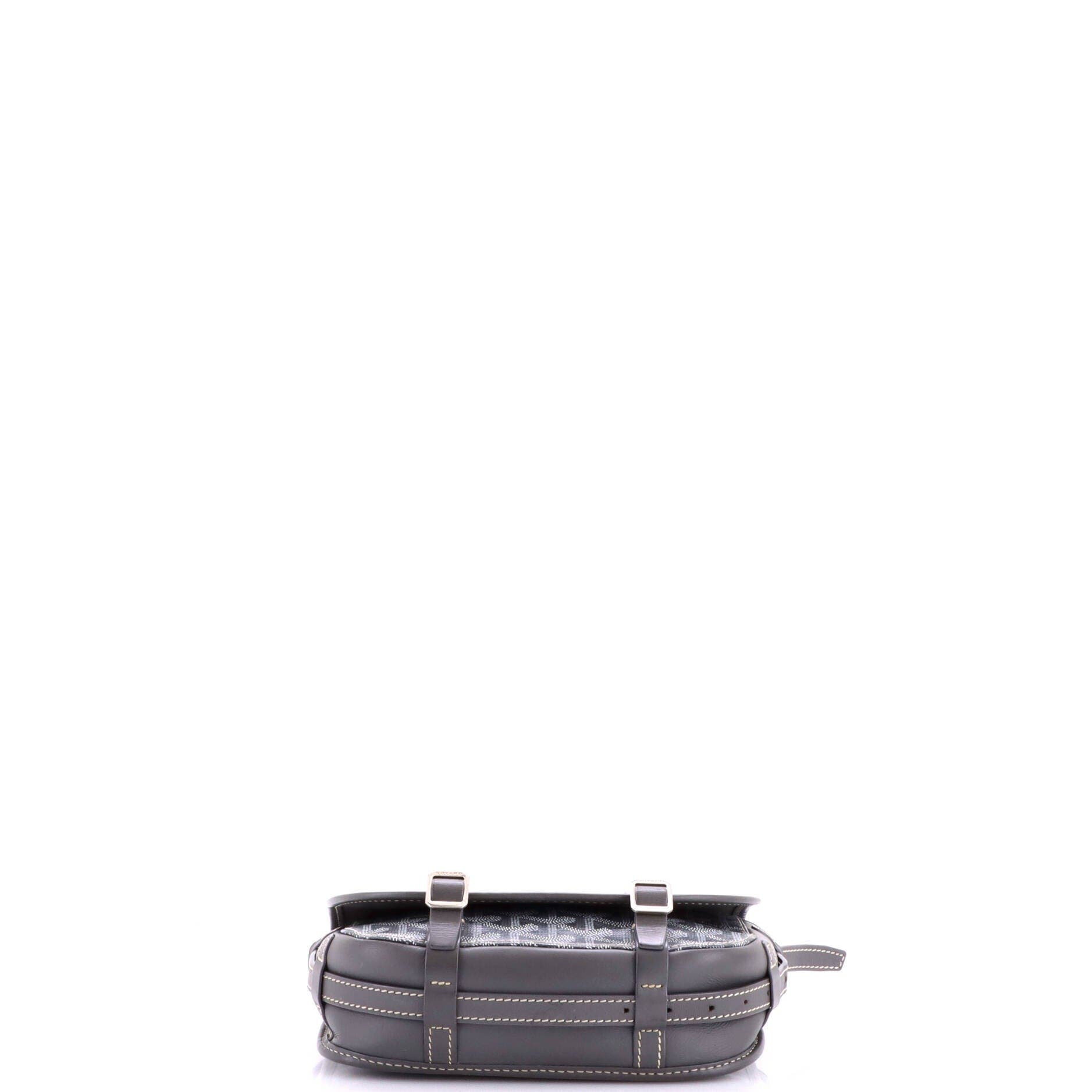 Belvedere Messenger Bag Coated Canvas PM, Alternate, color, Grey