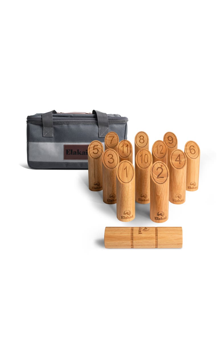 Elakai Hevea Crew Social Scatter Game, Main, color, Natural Wood