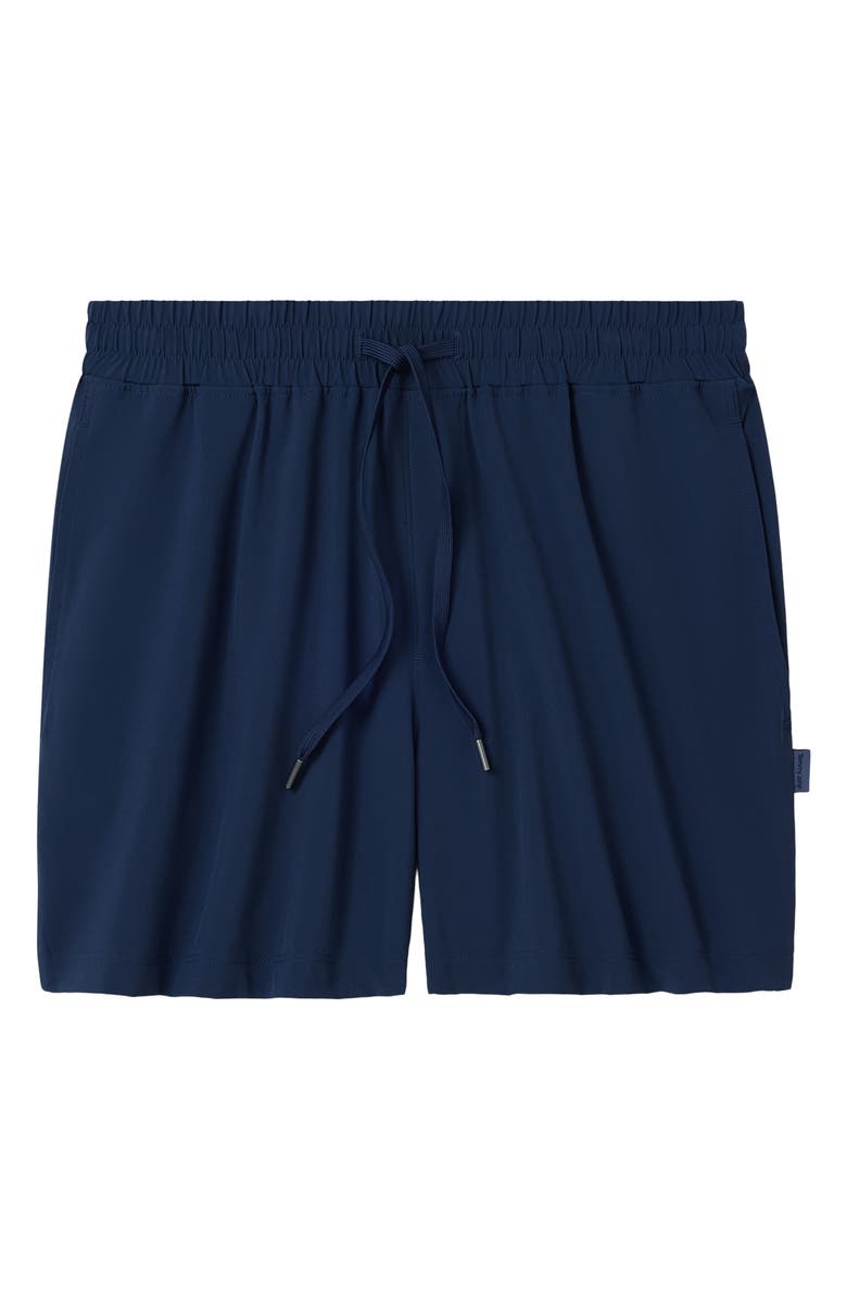 Tommy John Luxe Traveler Shorts, Alternate, color, Dress Blues