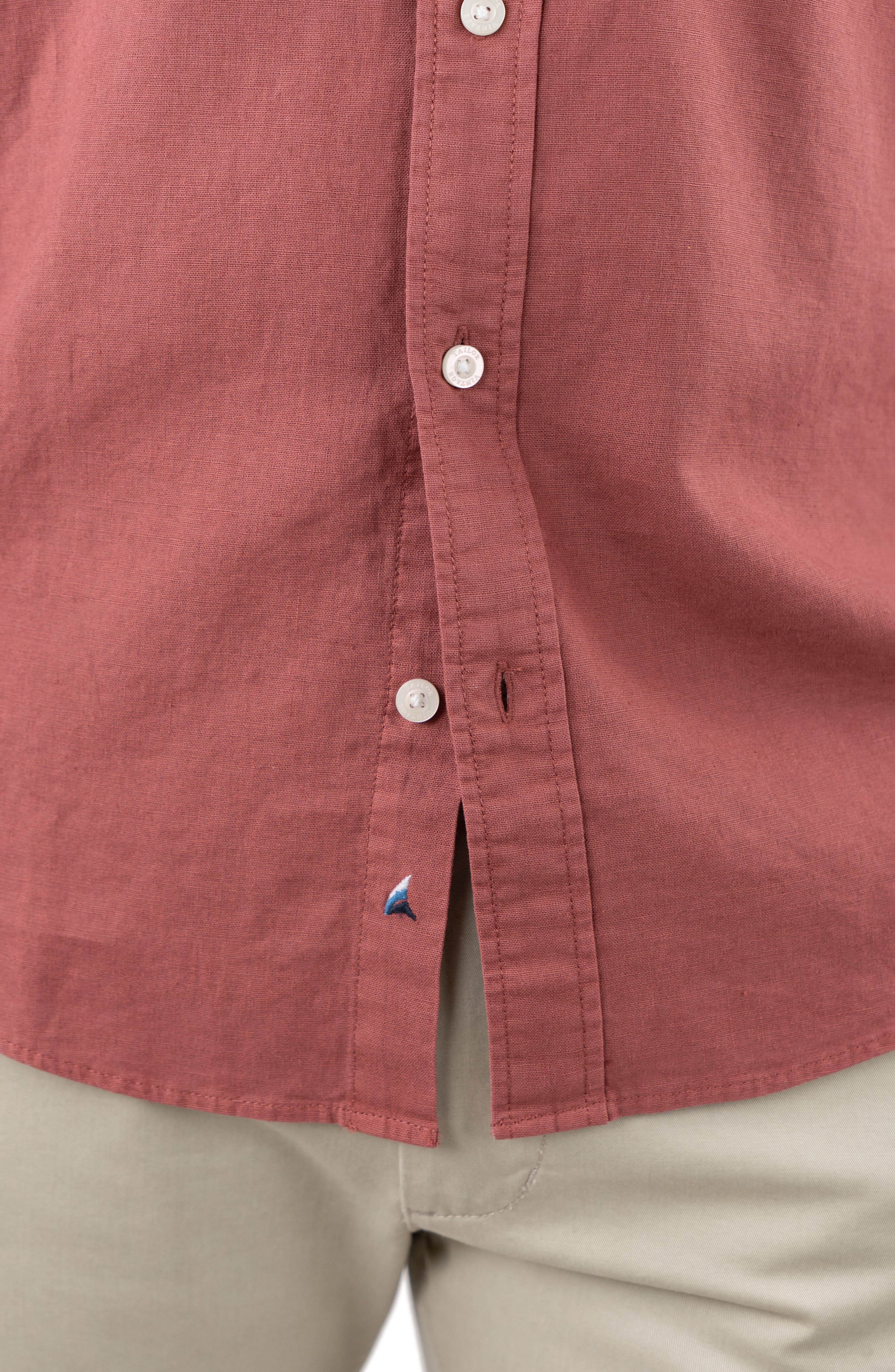 Tailor Vintage Puretec Linen Cotton Button-Up Shirt (Men) | Nordstromrack