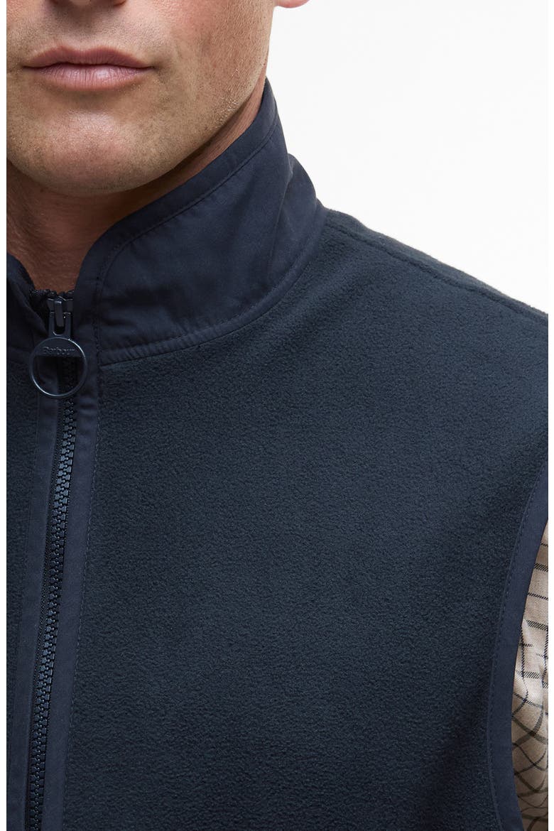 Lowich Fleece Quilted Vest, Alternate, color, NAVY