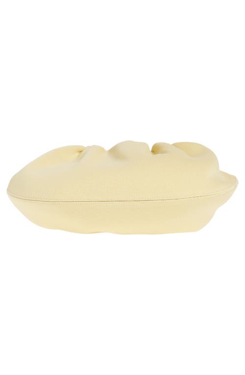 Gia Studios Mini Croissant Knit Bag In Yellow