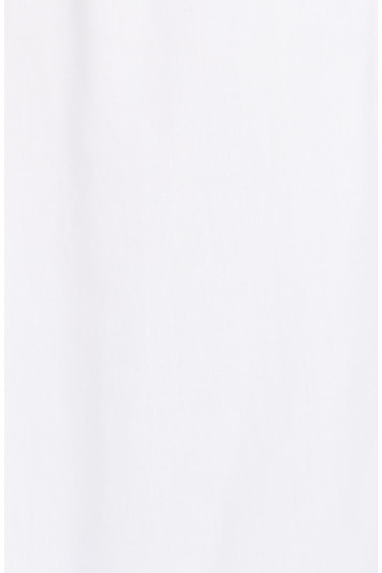The Boyfriend Cotton Button-Up Shirt, Alternate, color, WHITE