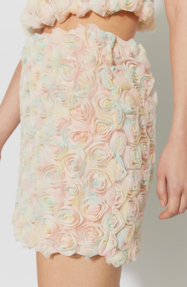 SOMETHING NEW Milly High Waist Skirt, Alternate, color, 