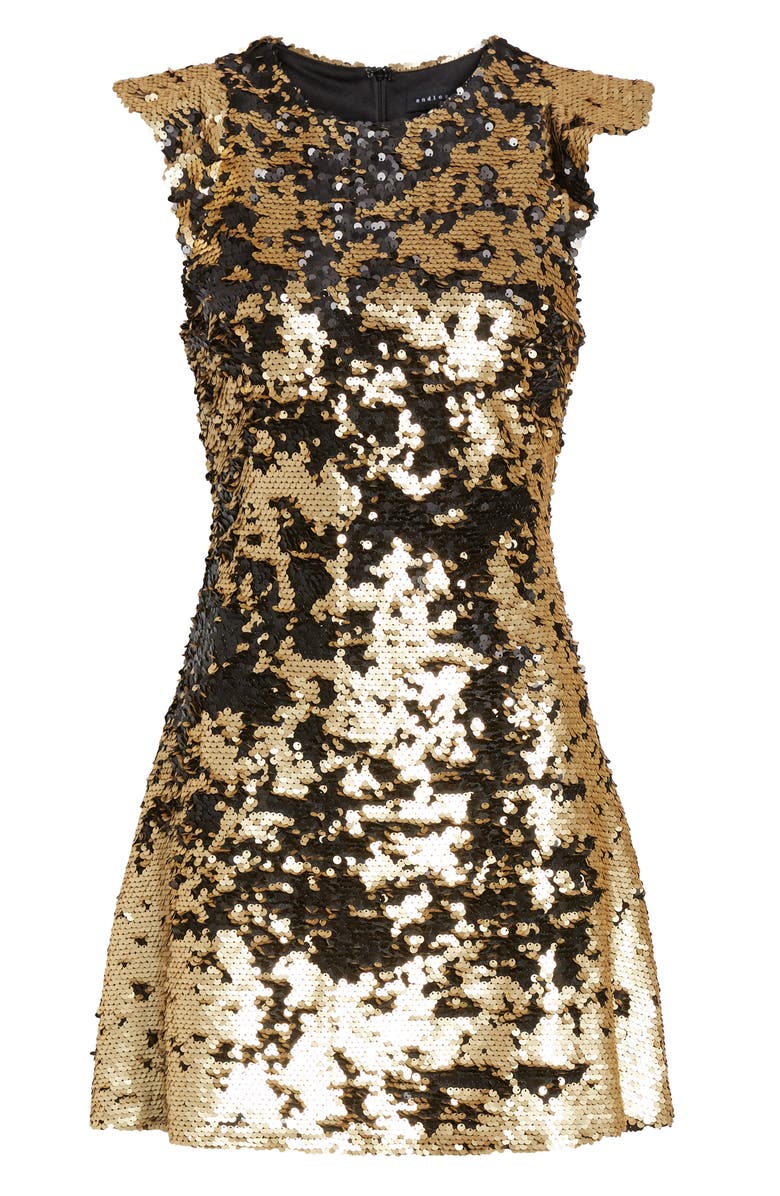 Endless Rose Sequin Babydoll Dress, Alternate, color,