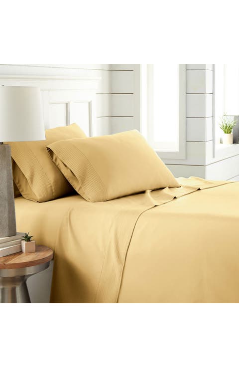 Premium Collection Pleated Extra Deep Pocket Sheet Set