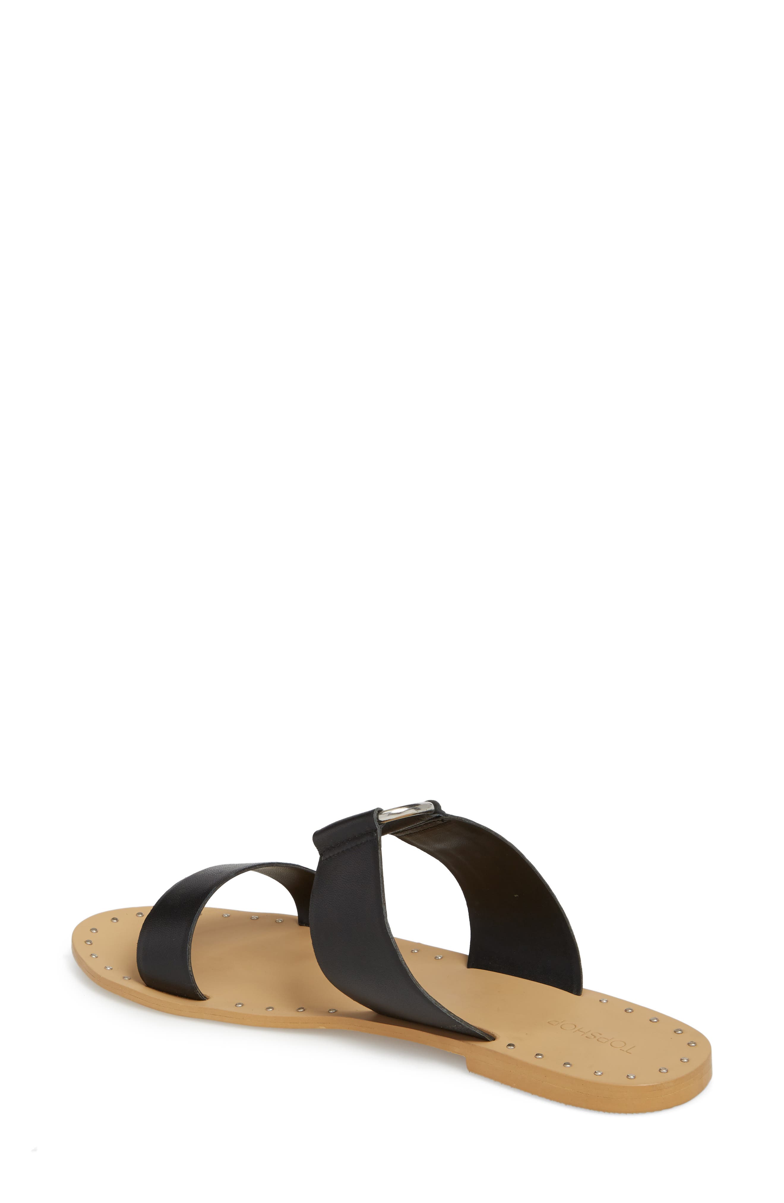 Topshop Hooray Ring Slide Sandal, Alternate, color, 