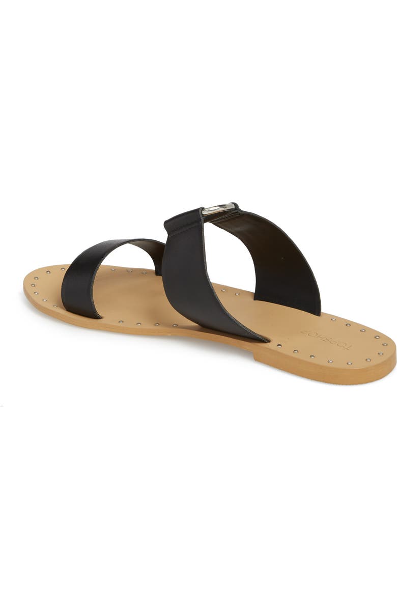 Topshop Hooray Ring Slide Sandal, Alternate, color,