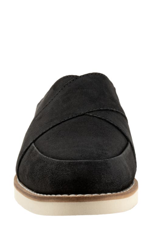 Softwalk ® Wessex Mule In Black Nubuck