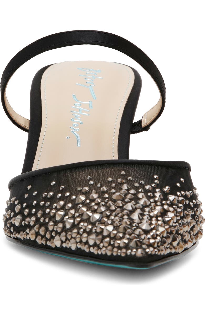 Betsey Johnson Tomy Mary Jane Pointed Toe Mule, Alternate, color,