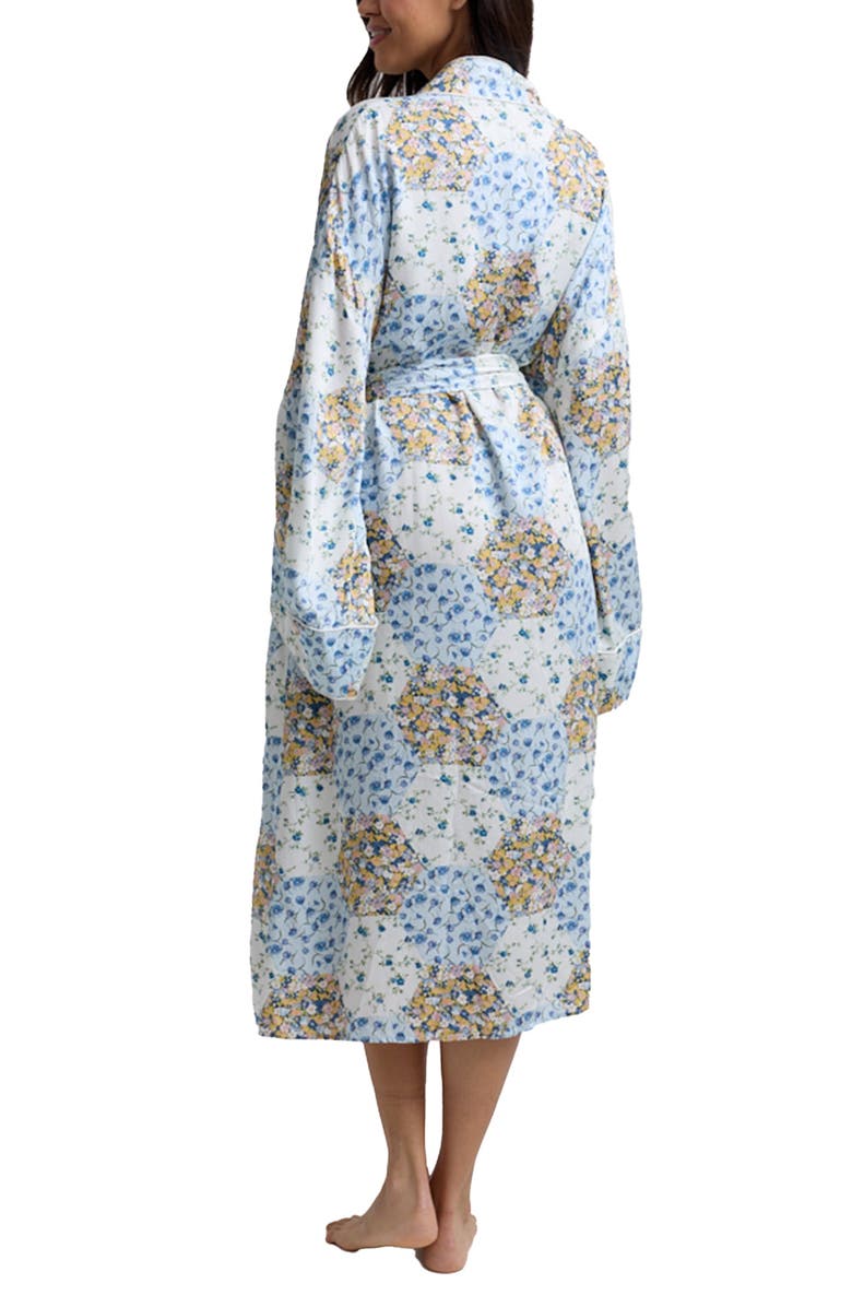 Lily and Lionel London Corina Long Sleeve Robe, Alternate, color, Blue
