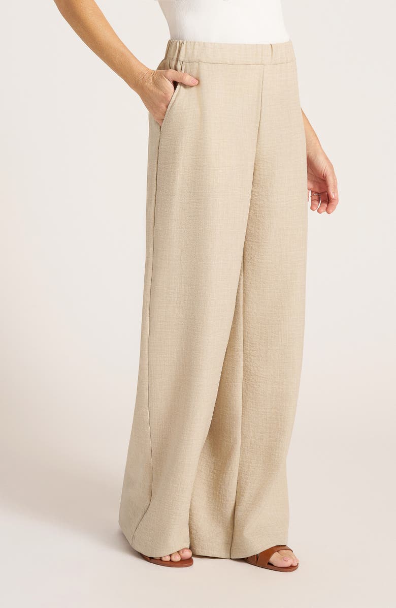 matty m. Sadie Wide Leg Pull-On Pants, Alternate, color, 