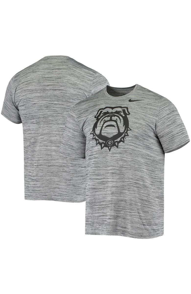 Nike Men's Nike Gray Georgia Bulldogs Tonal Velocity Legend Performance T-Shirt, Alternate, color, 