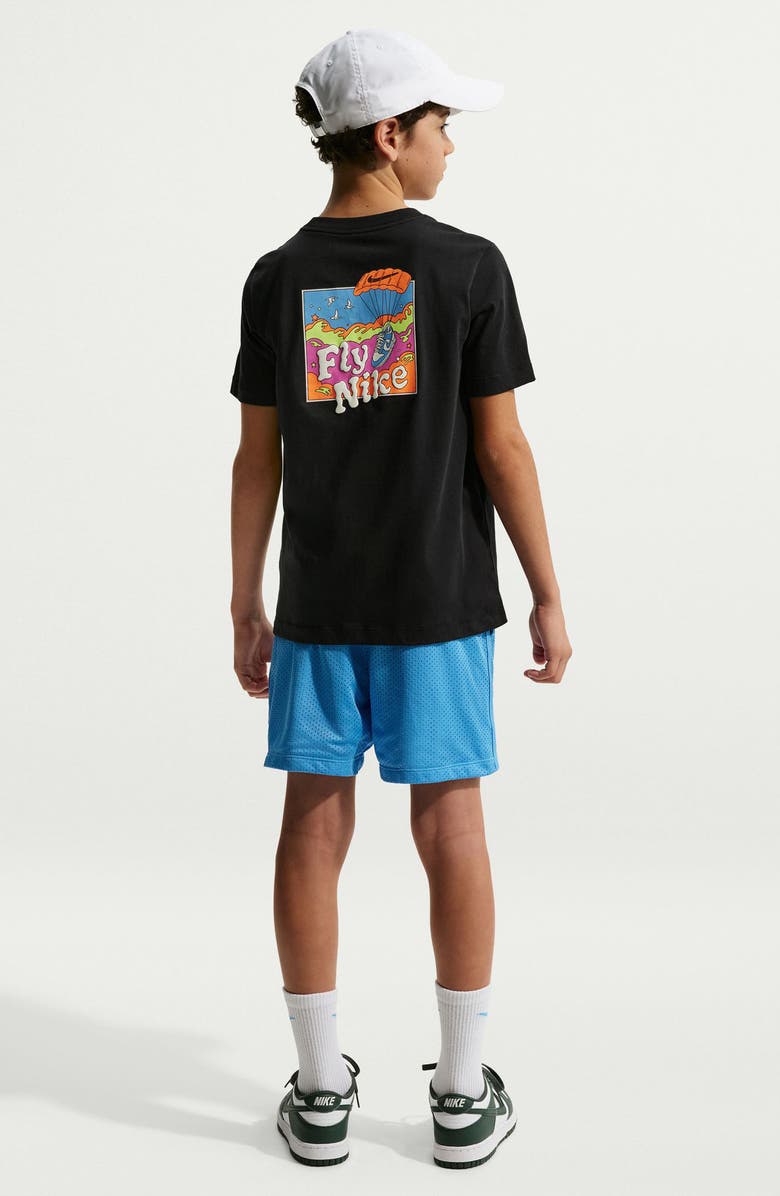 Nike Kids' Fly Nike Graphic T-Shirt, Alternate, color, Black