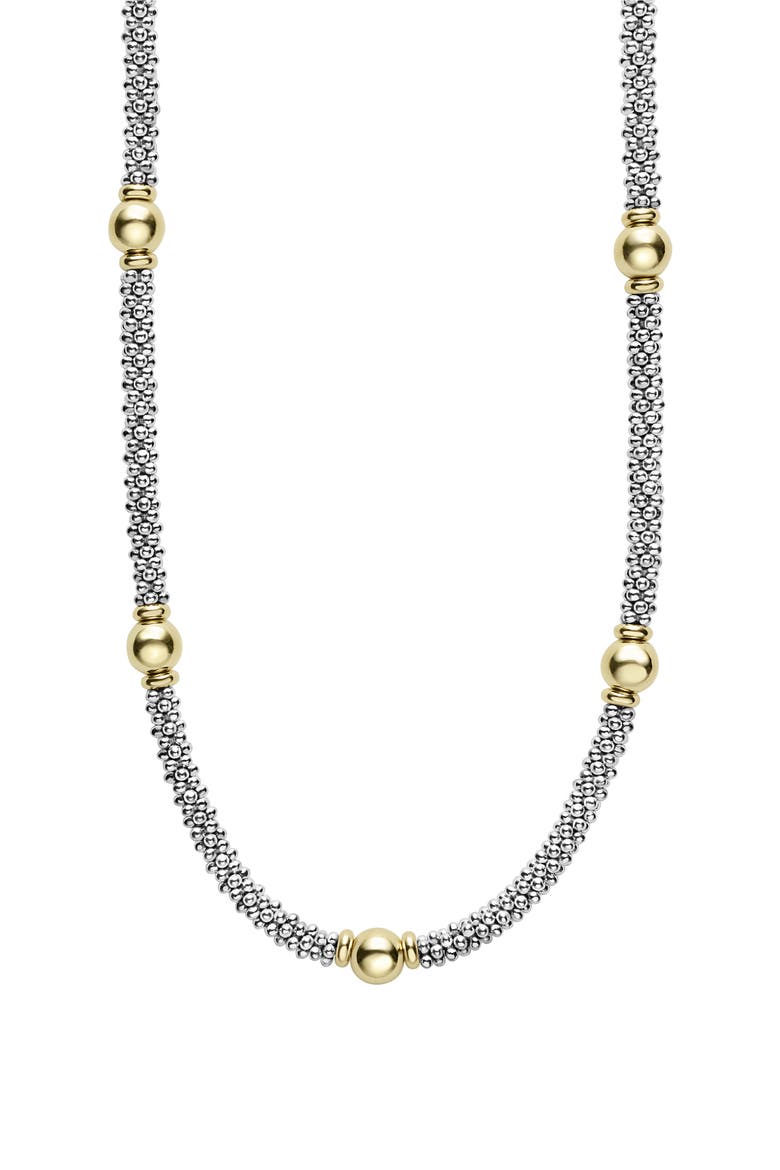 Signature Caviar Bead Station Necklace video