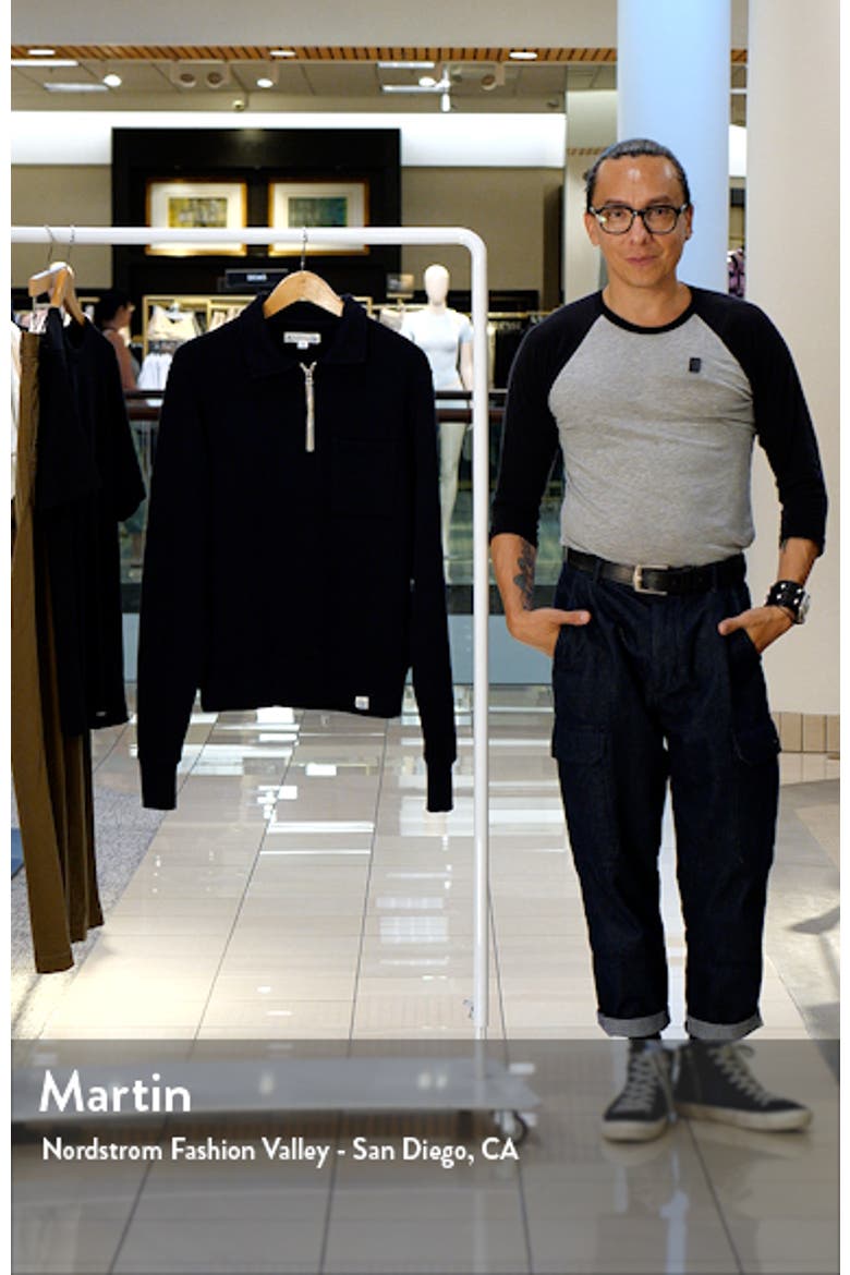 Quarter Zip Organic Cotton Sweatshirt video