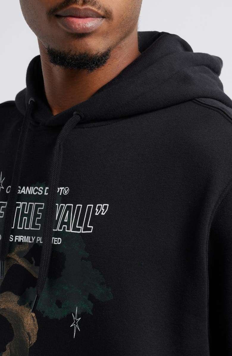 Vans Bonzai Off the Wall Graphic Cotton Blend Hoodie, Alternate, color, 